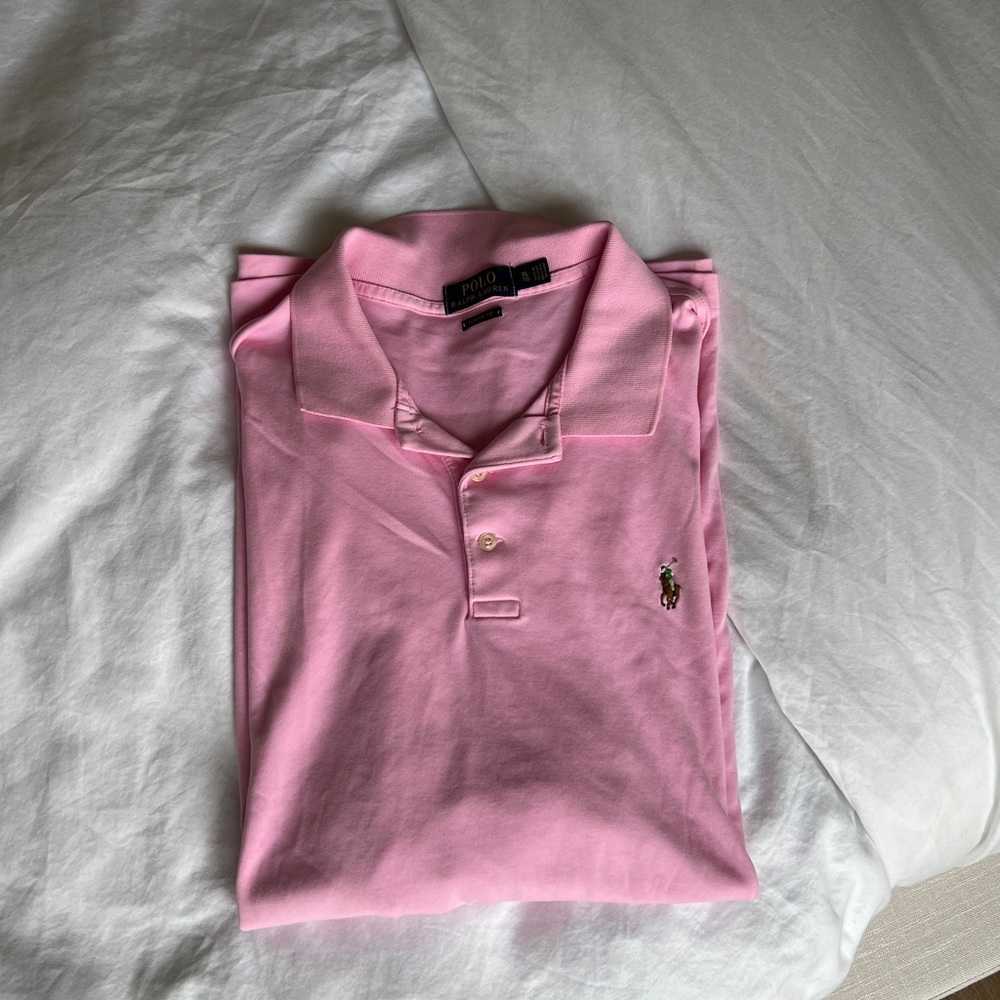 Polo Ralph Lauren pink polo shirt
